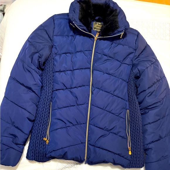 special one international Jackets & Blazers - Special one International Navy Jacket with Gold Details